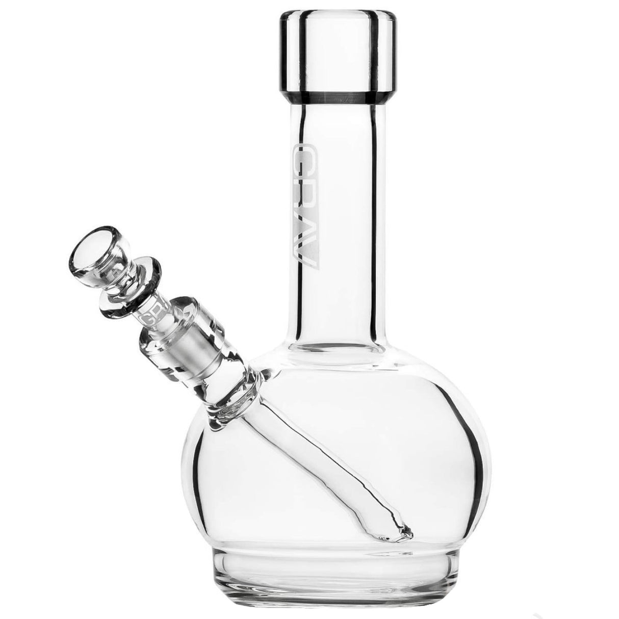 Grav® 6” Mini Round Base Bong