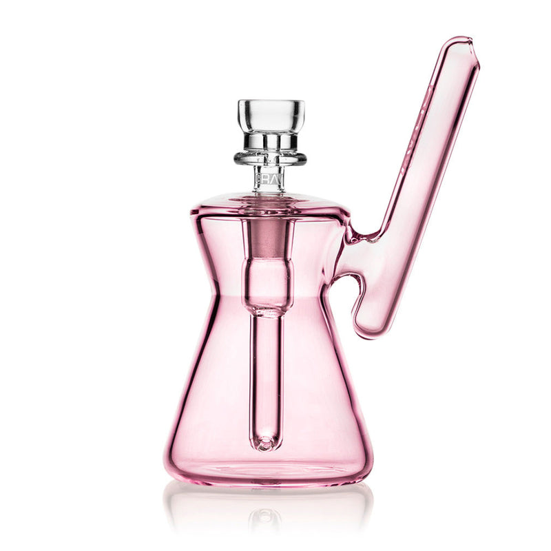 Grav® Hourglass Pocket Bubbler Pink