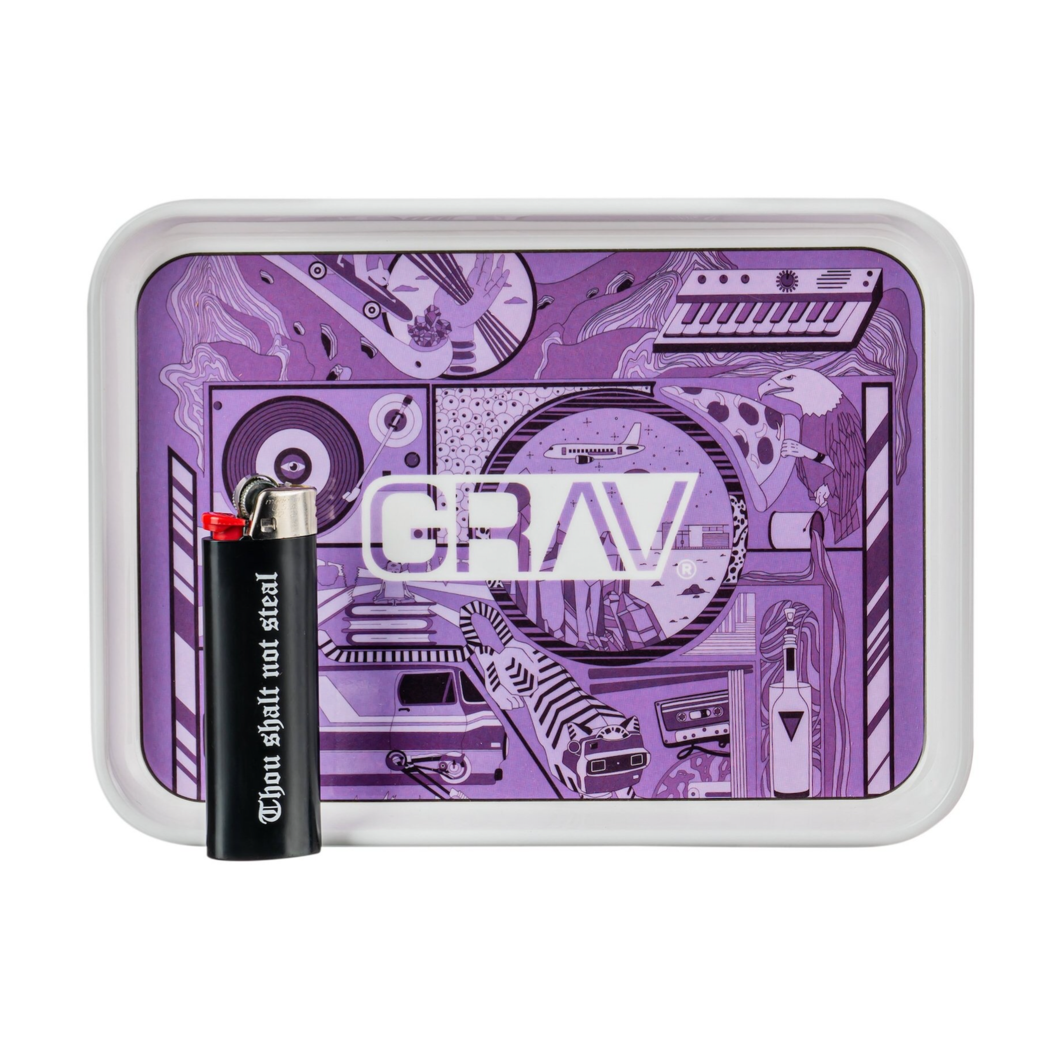 Grav® Acrylic Rolling Tray