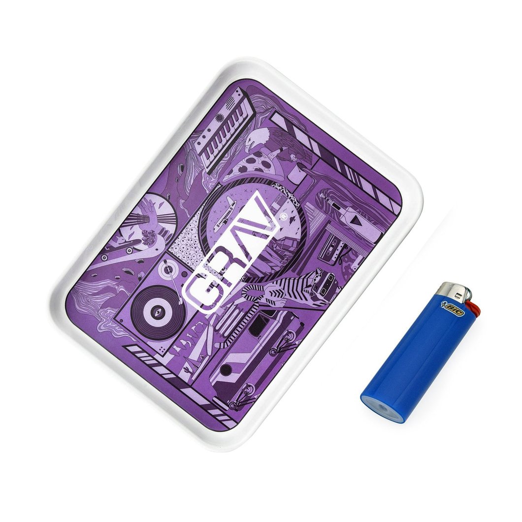 Grav® Acrylic Rolling Tray
