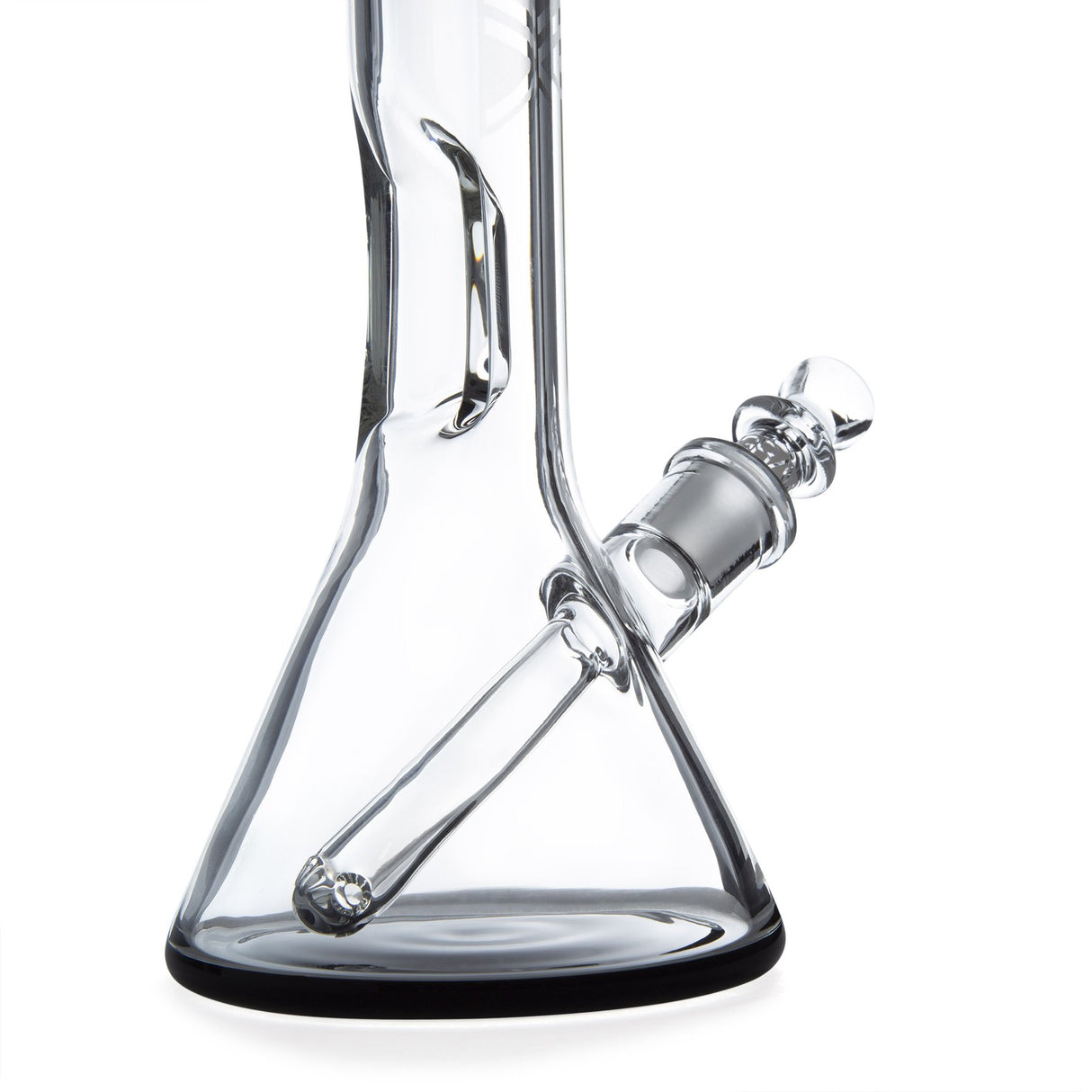 Grav® 8” Beaker Base Water Pipe - Black
