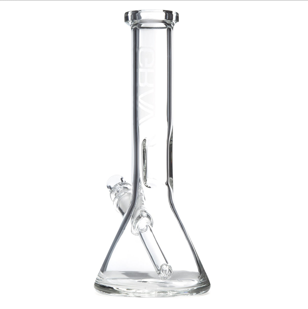 Grav® 8” Beaker Base Water Pipe - Clear