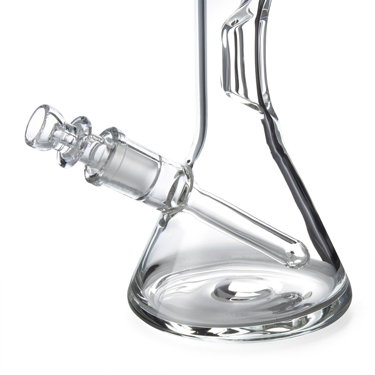 Grav® 8” Beaker Base Water Pipe - Clear