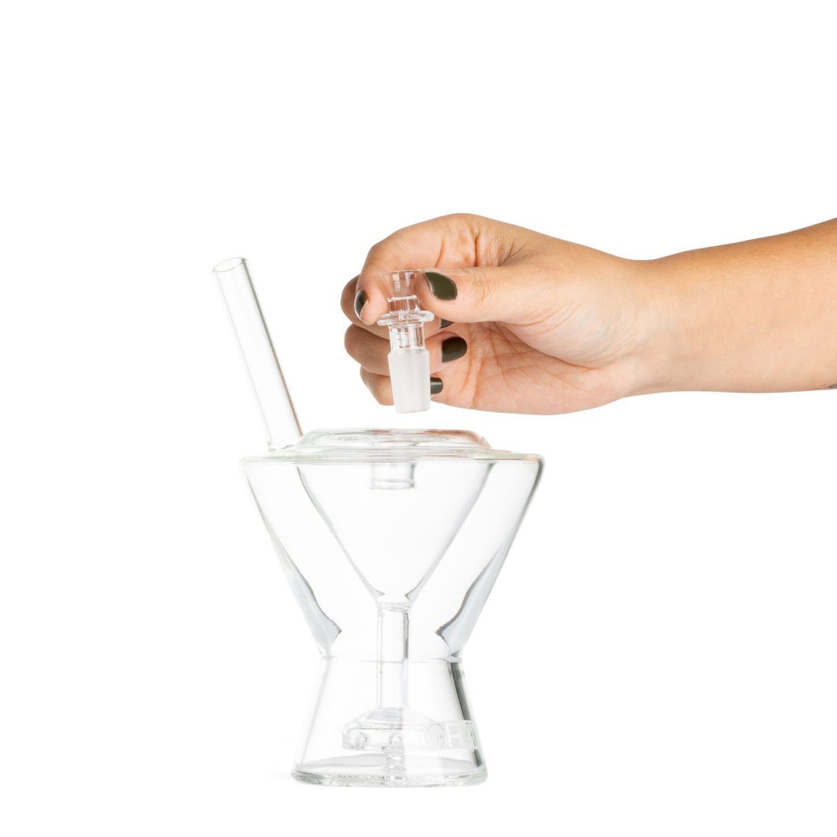 Grav® Martini Glass Water Pipe 🍸