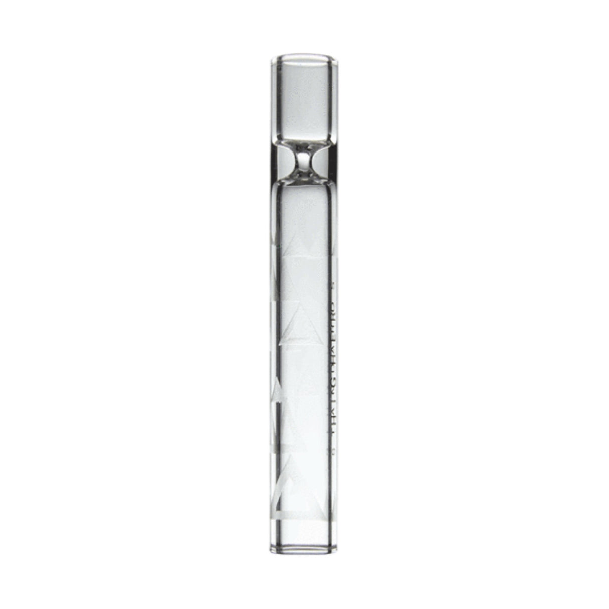 Higher Standards Clear Glass Taster Pipe