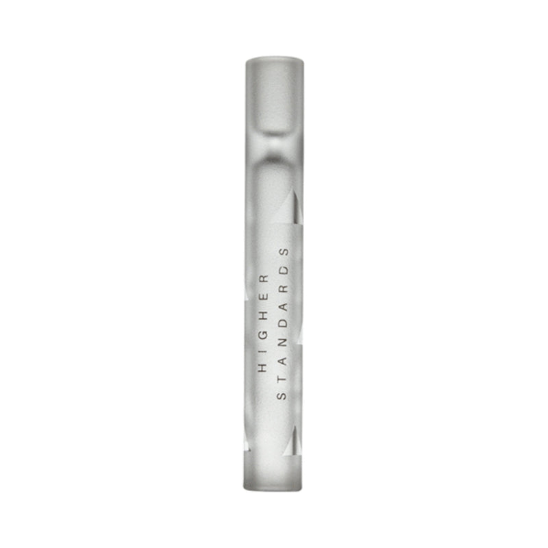 Higher Standards Frosted Glass Taster Pipe 