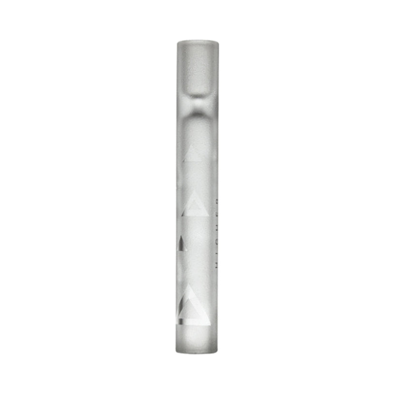 Higher Standards Frosted Glass Taster Pipe 
