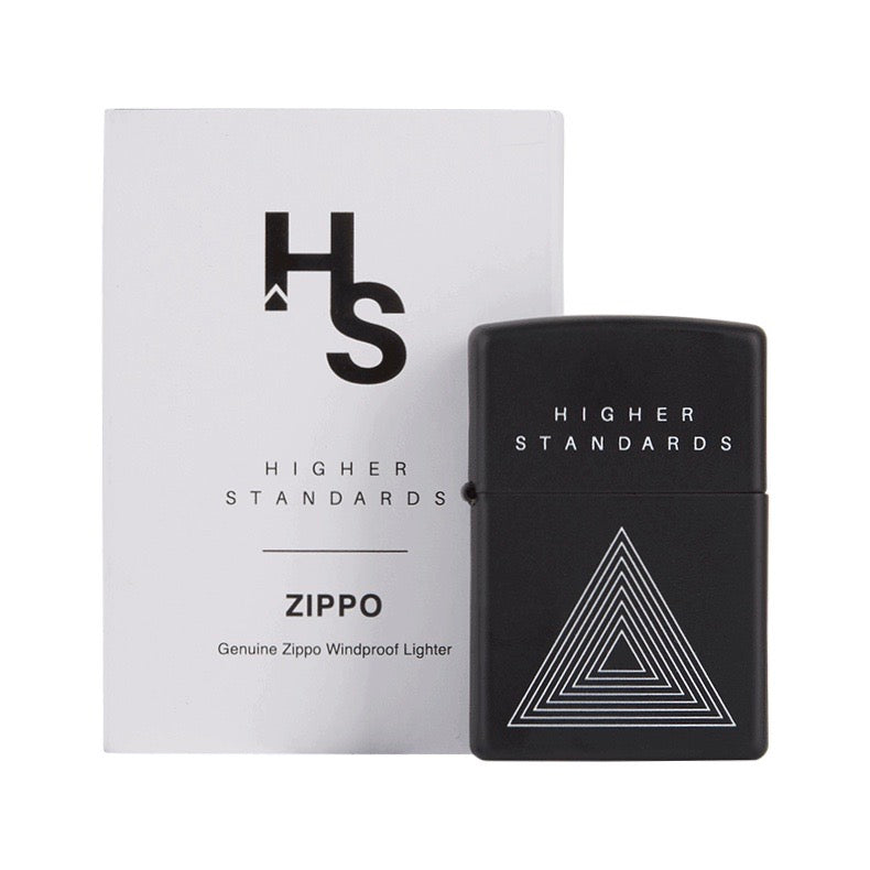 Higher Standards x Zippo® Triangle Lighter 🔥