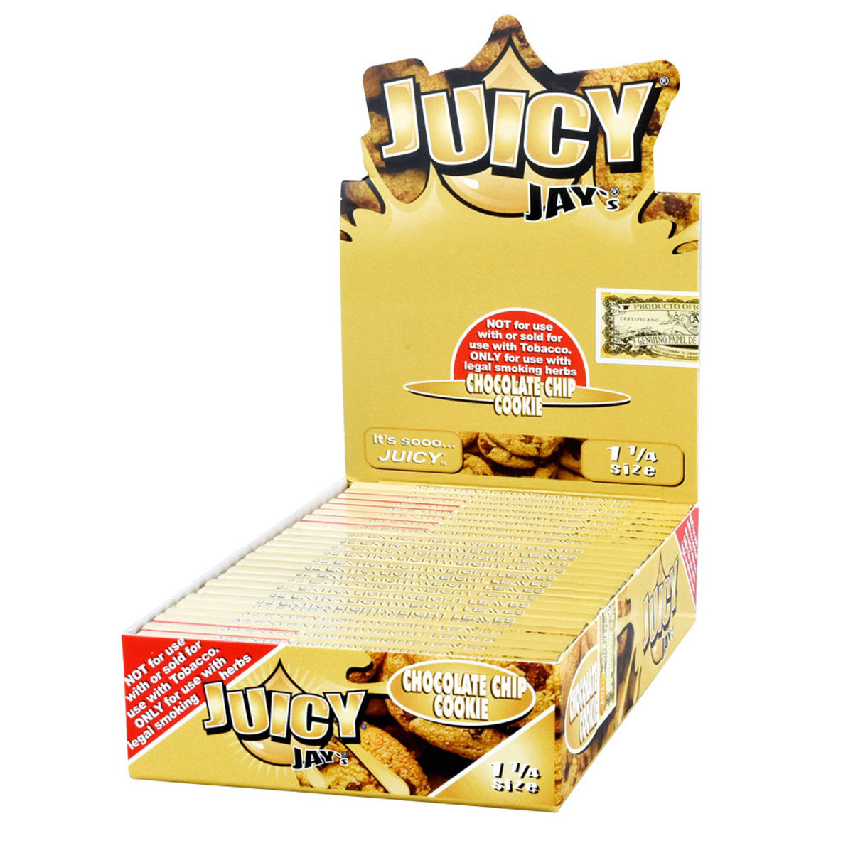 Juicy Jay's 1.25” Flavored Rolling Papers Full Box