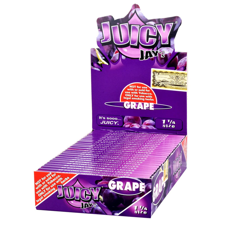 Juicy Jay's 1.25” Flavored Rolling Papers Full Box