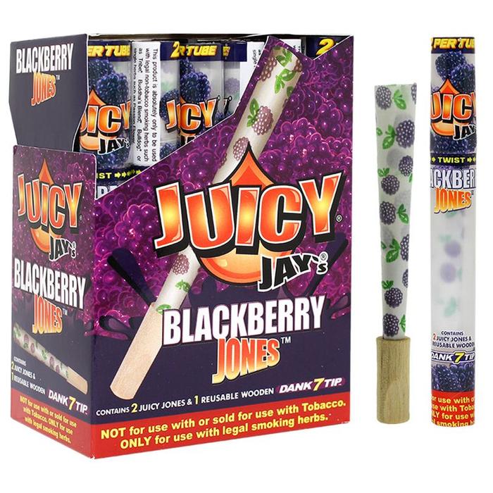 Juicy Jay’s Jones - Pre-Rolled Cones w. Dank 7 Wooden Tips