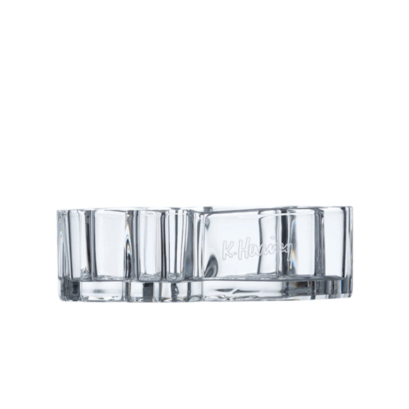 K. Haring “Dog Bat” Crystal Glass Catchall