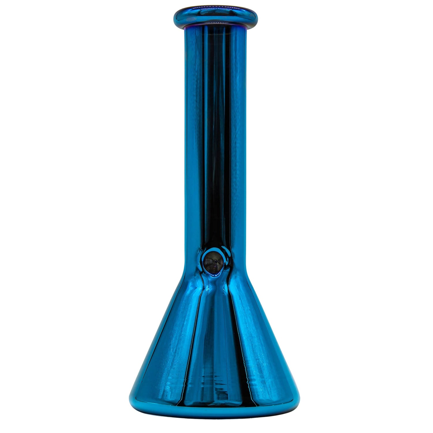 LA Pipes 8” Iridescent Glass Beaker Bong