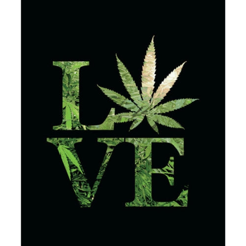 Love Weed Fleece Blanket