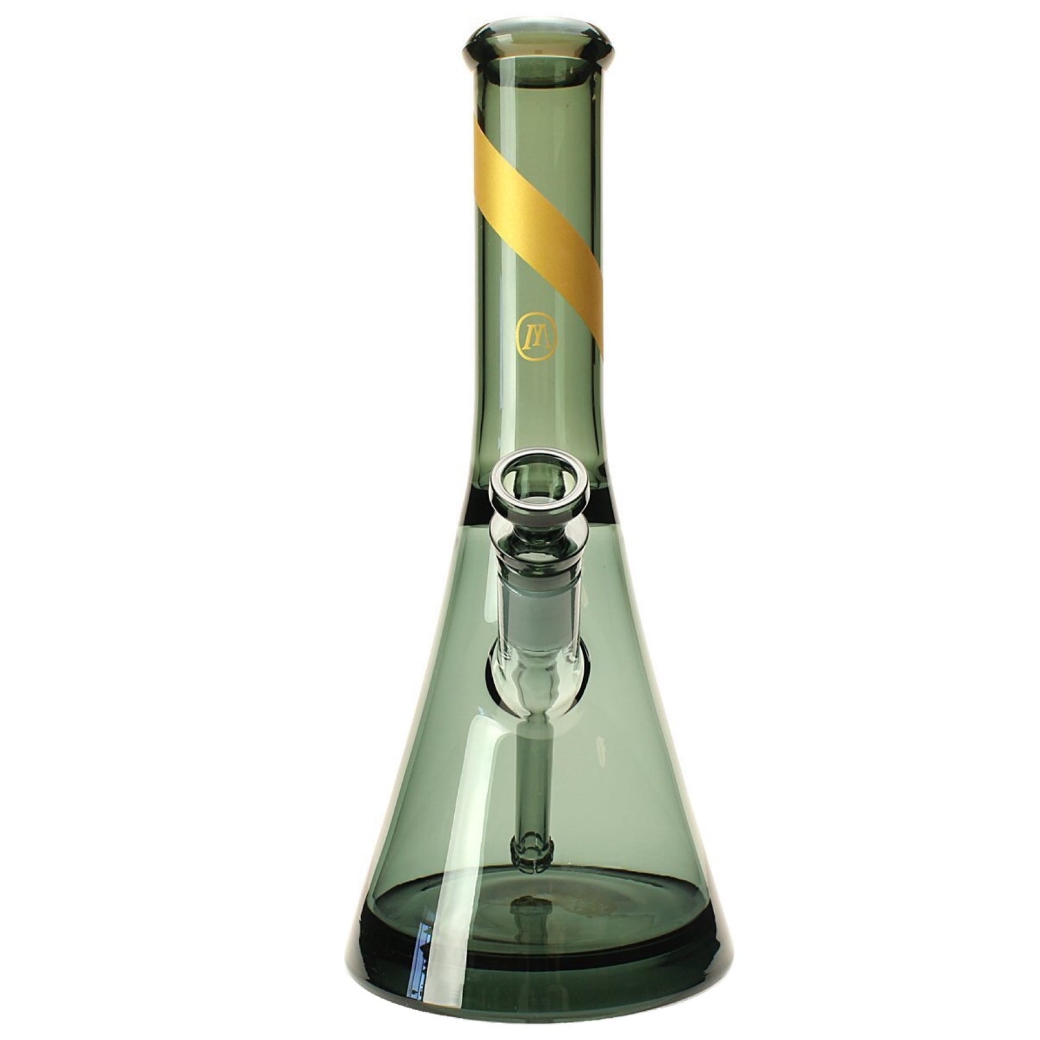 a bottle of wine with a glass stopper