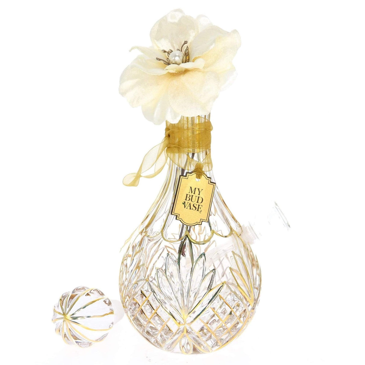 My Bud Vase Stardust Water Pipe Side