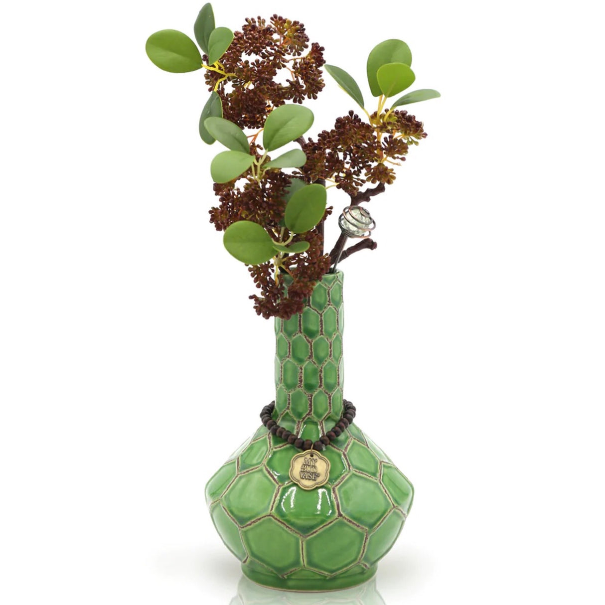 My Bud Vase Turtle Bong Back