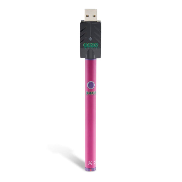 Ooze Slim Twist Vape Pen Battery 2.0 Atomic Pink