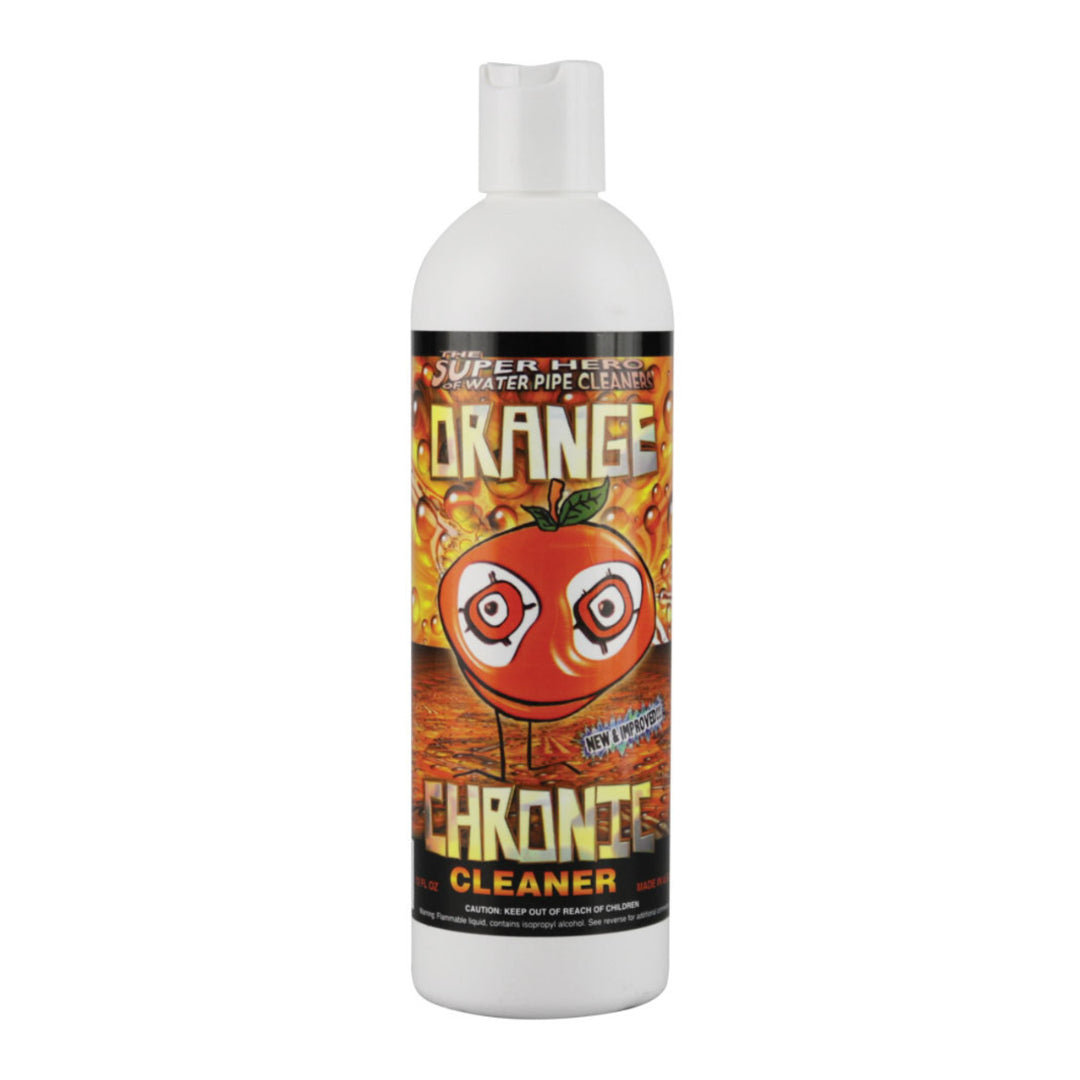 Orange Chronic 12oz Water Pipe Cleaner