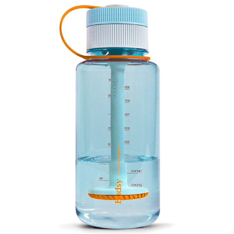Puffco Budsy Water Bottle Bong Glacier Blue