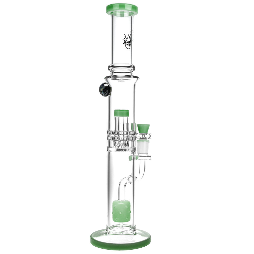 Pulsar Honeycomb Perc Bong Green