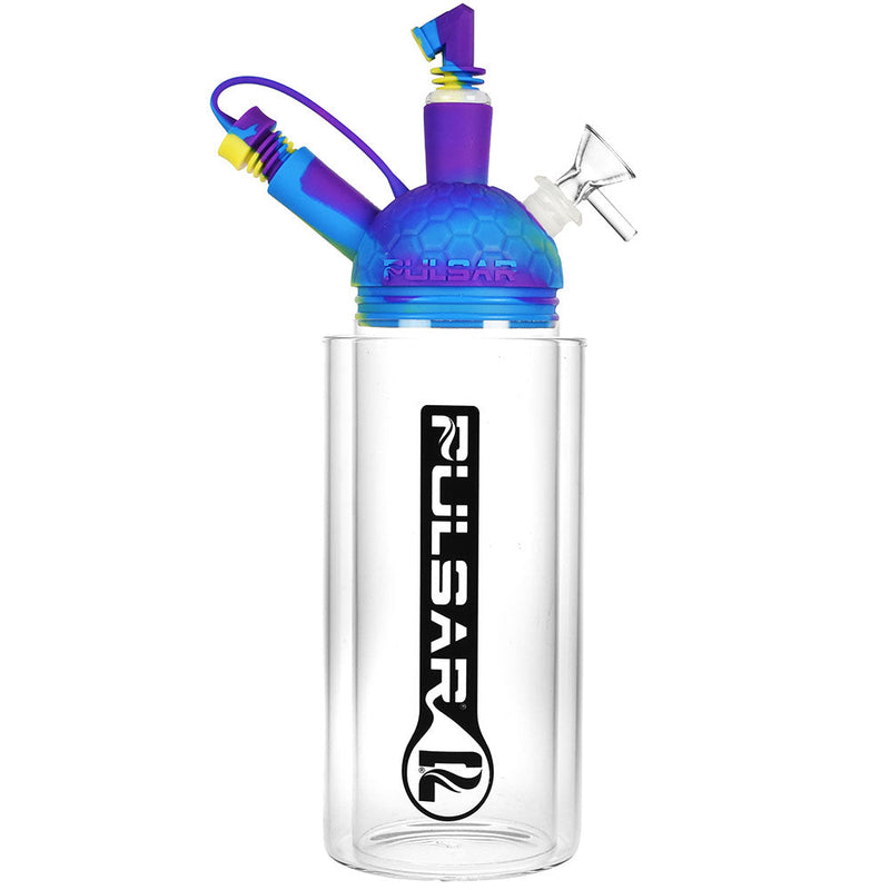 Pulsar Gravity Bong with Vape Attachment Candy Mix