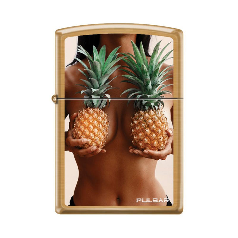 Pulsar Zippo Lighter Pineapple Woman