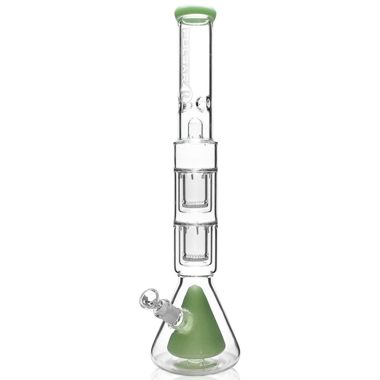 Pulsar 21.5” Quad Perc Beaker Bong