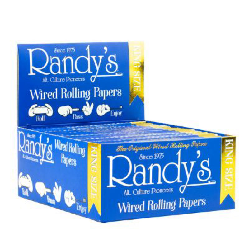 Randy’s Classic King Size Wired Rolling Papers