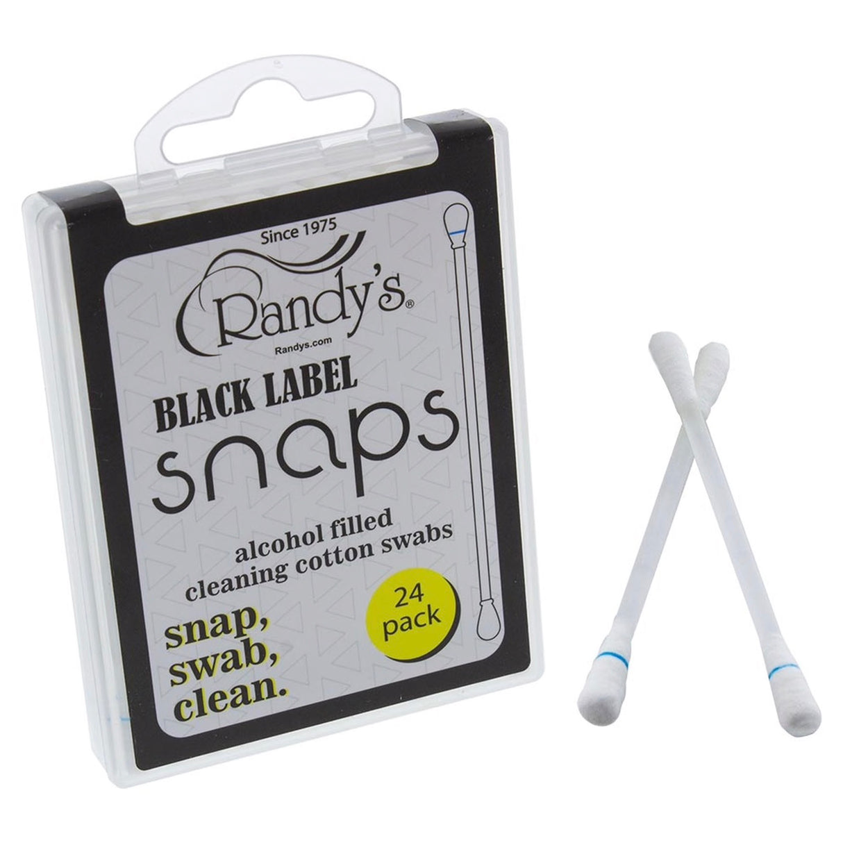 Randy’s Black Label Snaps - Alcohol Filled Cotton Swabs
