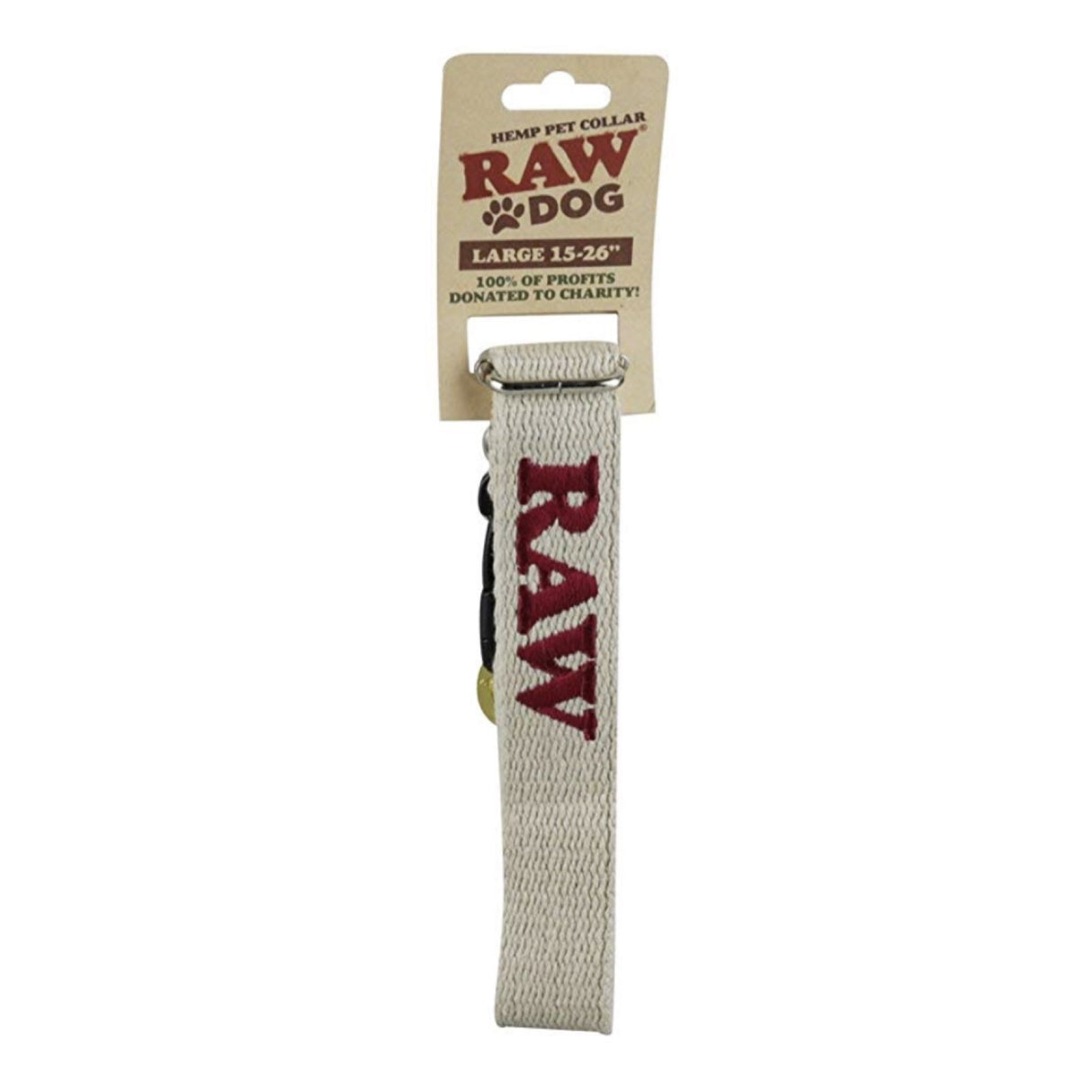 Raw® Rolling Papers Hemp Dog Collar
