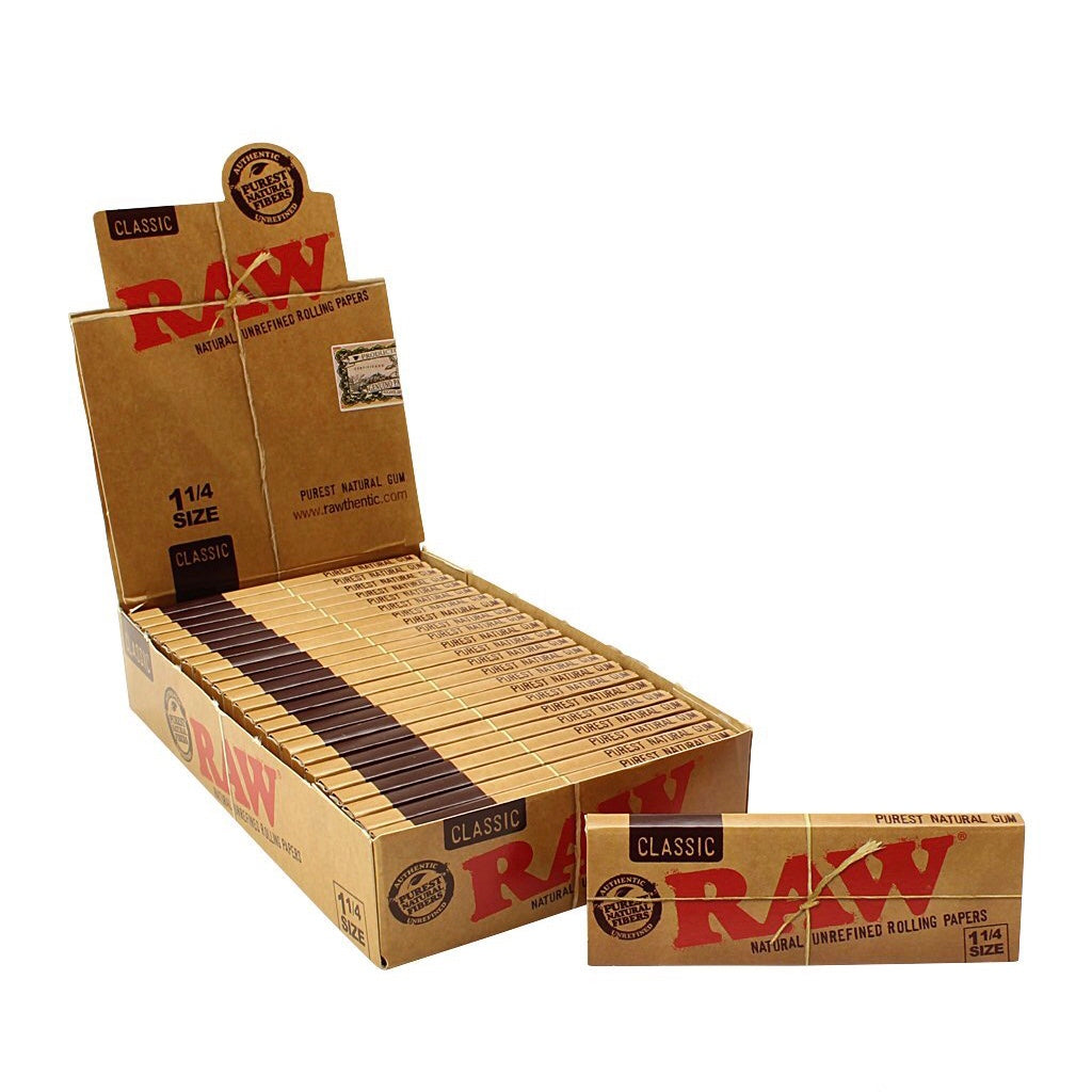 Raw® Classic 1.25" Rolling Papers