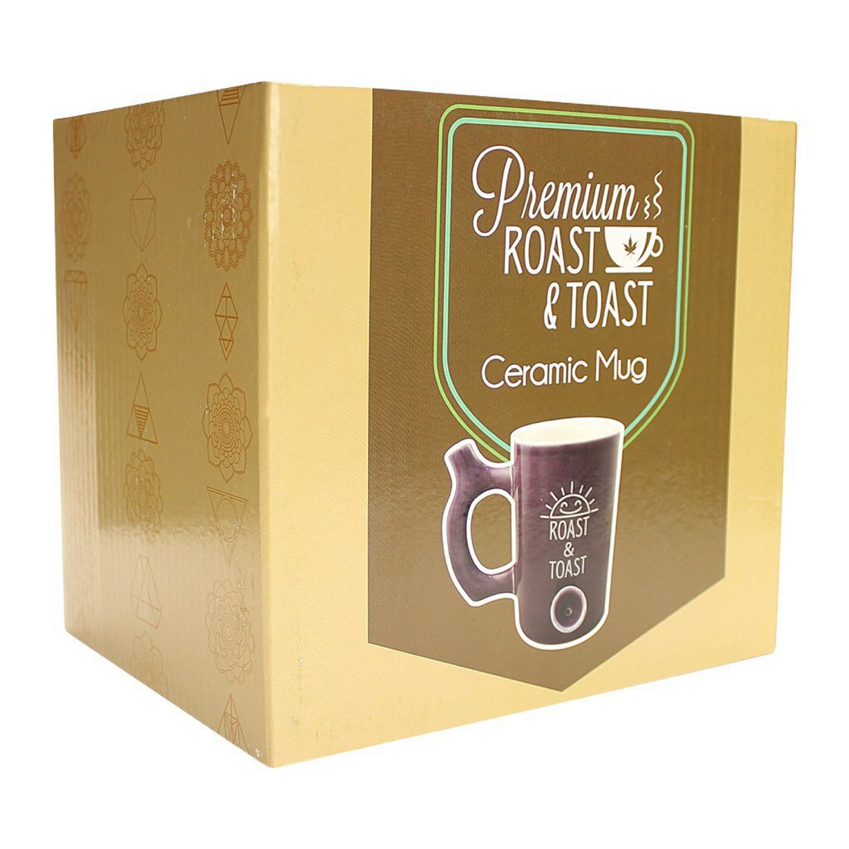 Roast & Toast Ceramic Coffee Mug Pipe