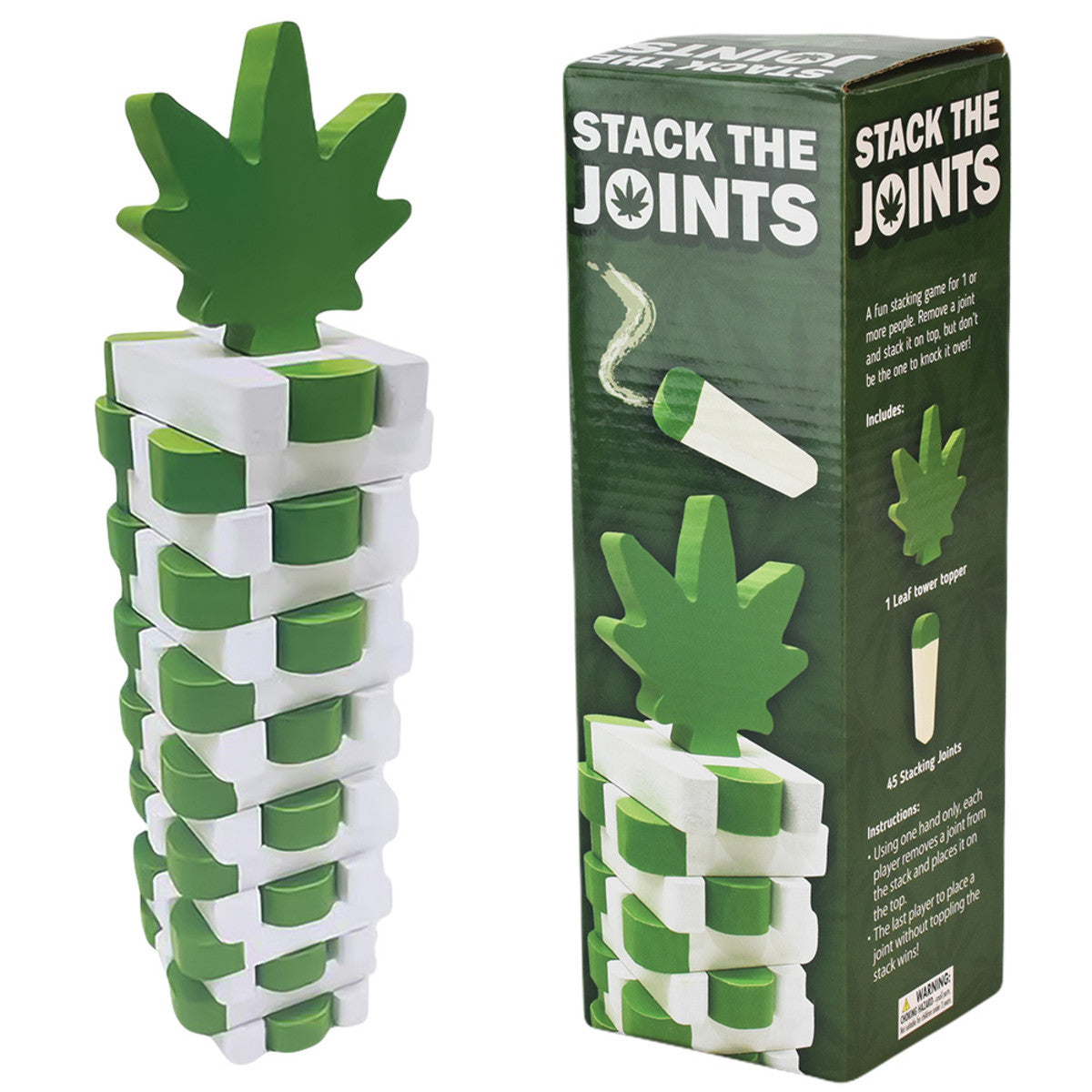Stack The Joints Game Jenga Style Weed Board Game