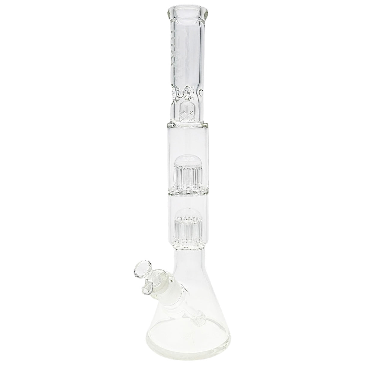 TAG 20” Double Big Tree Perc Beaker Bong