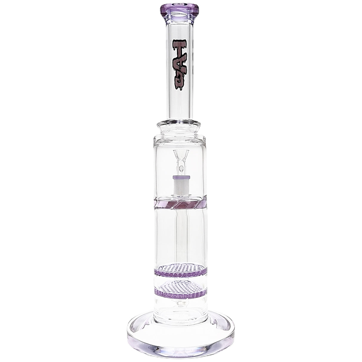 TAG 16” Double Honeycomb Perc Bong