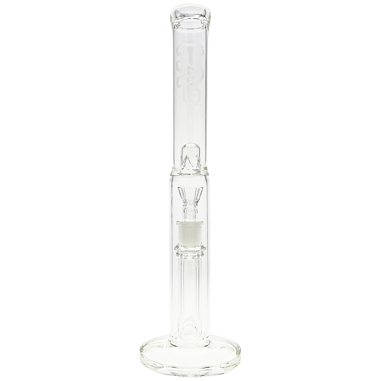 TAG 16” Inline Perc Straight Tube Bong