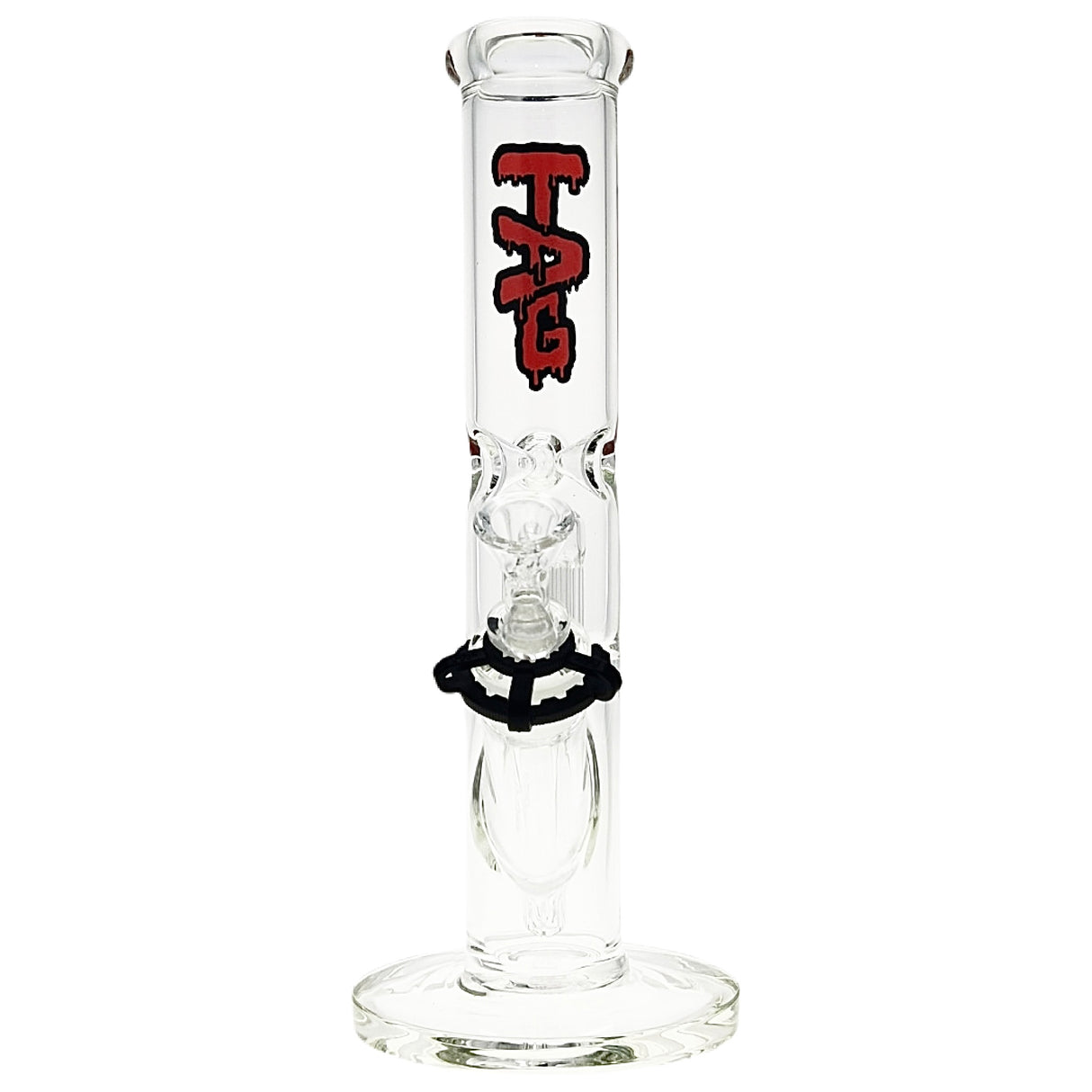 TAG 13” Tree Perc Straight Tube Bong
