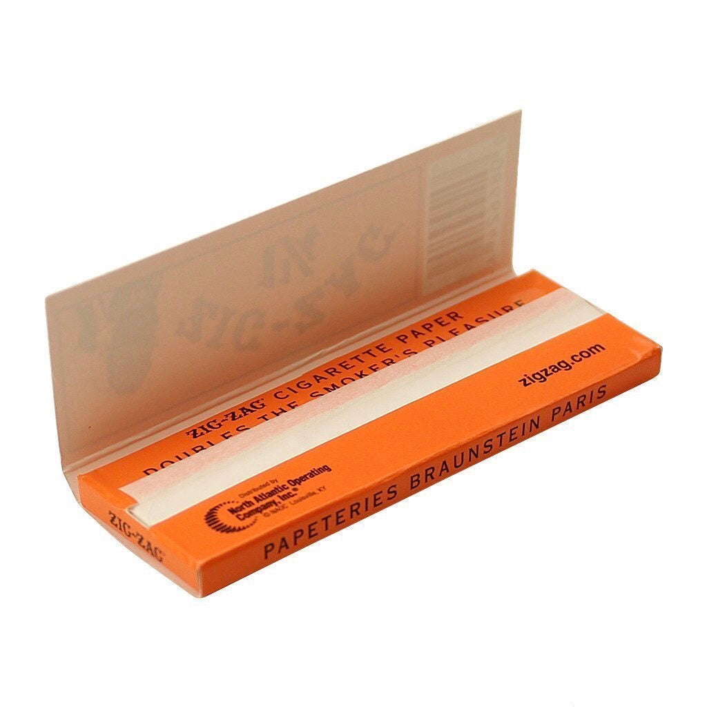 Zig Zag Orange 1.25” Rolling Papers