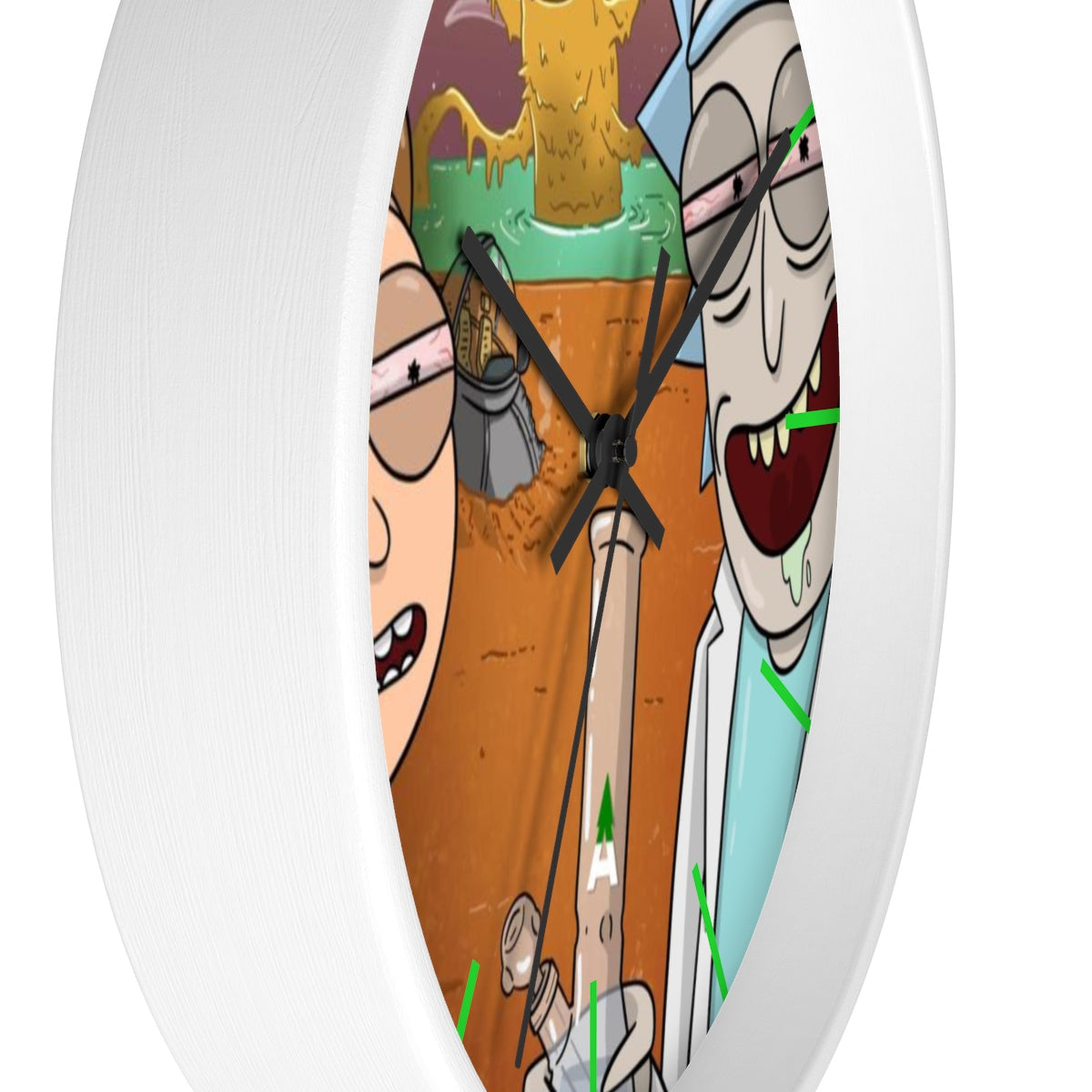 Rick & Morty “Space Beach” Wall Clock
