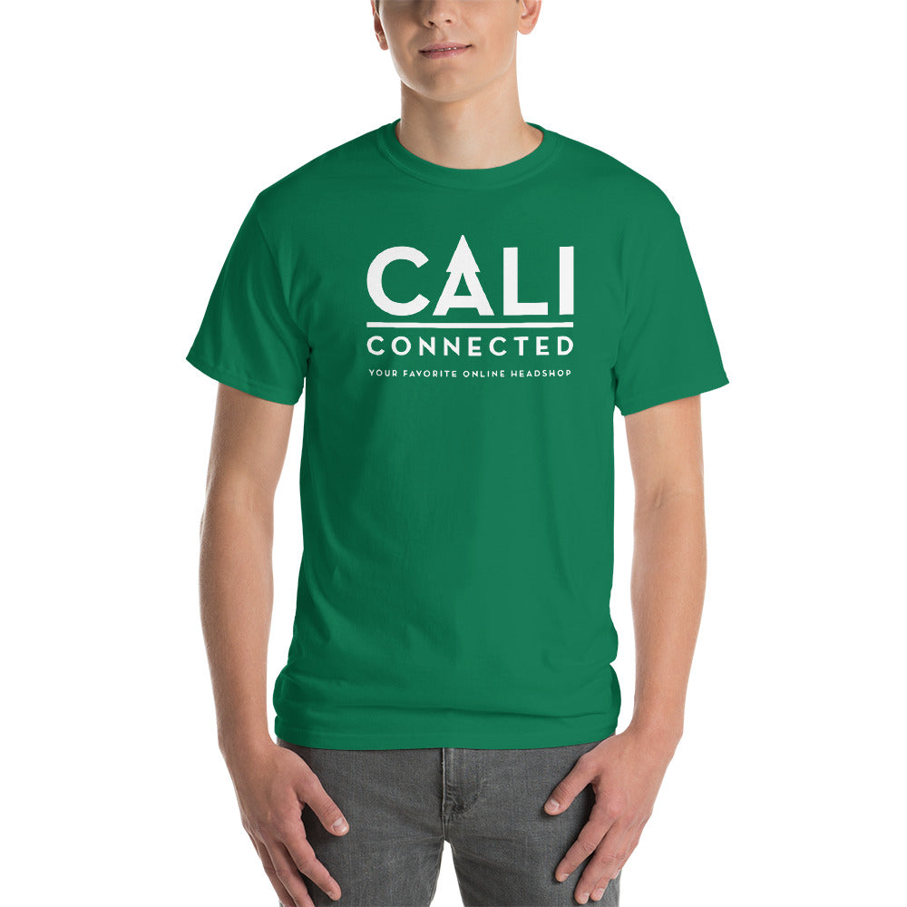 CaliConnected Green Cotton Tee Shirt