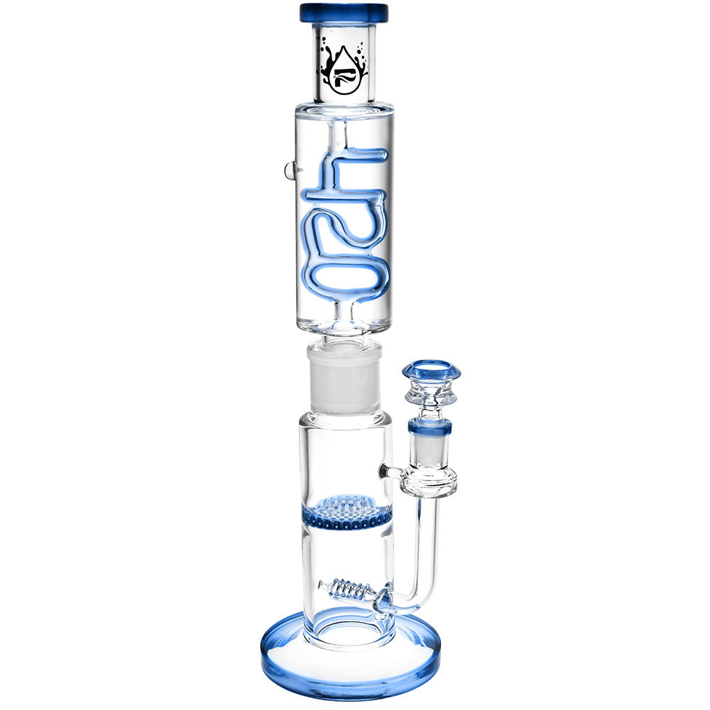 Pulsar 420 Glycerin Stacker Bong Blue