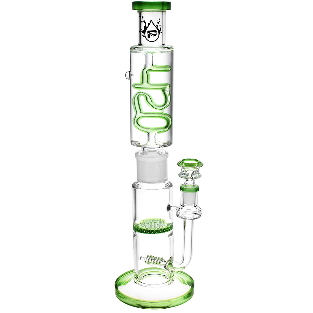 Pulsar 420 Glycerin Stacker Bong Green