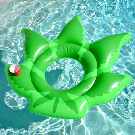 Weed Leaf Adult Pool Float