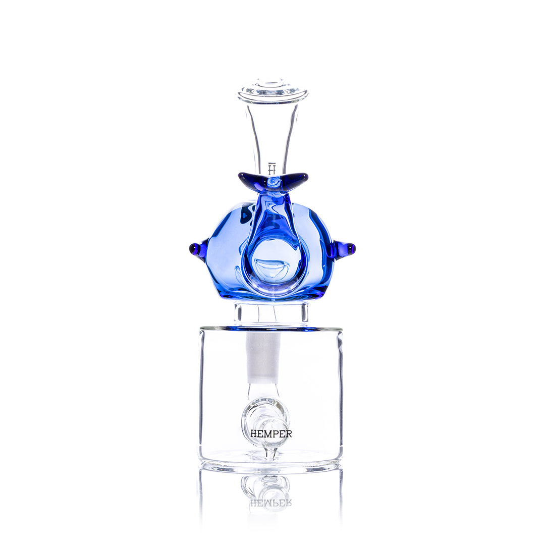 Hemper Blue Whale Glass Bong