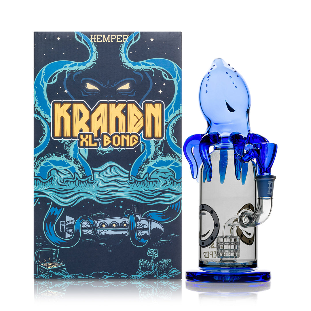 Hemper XL Glass Kraken Bong