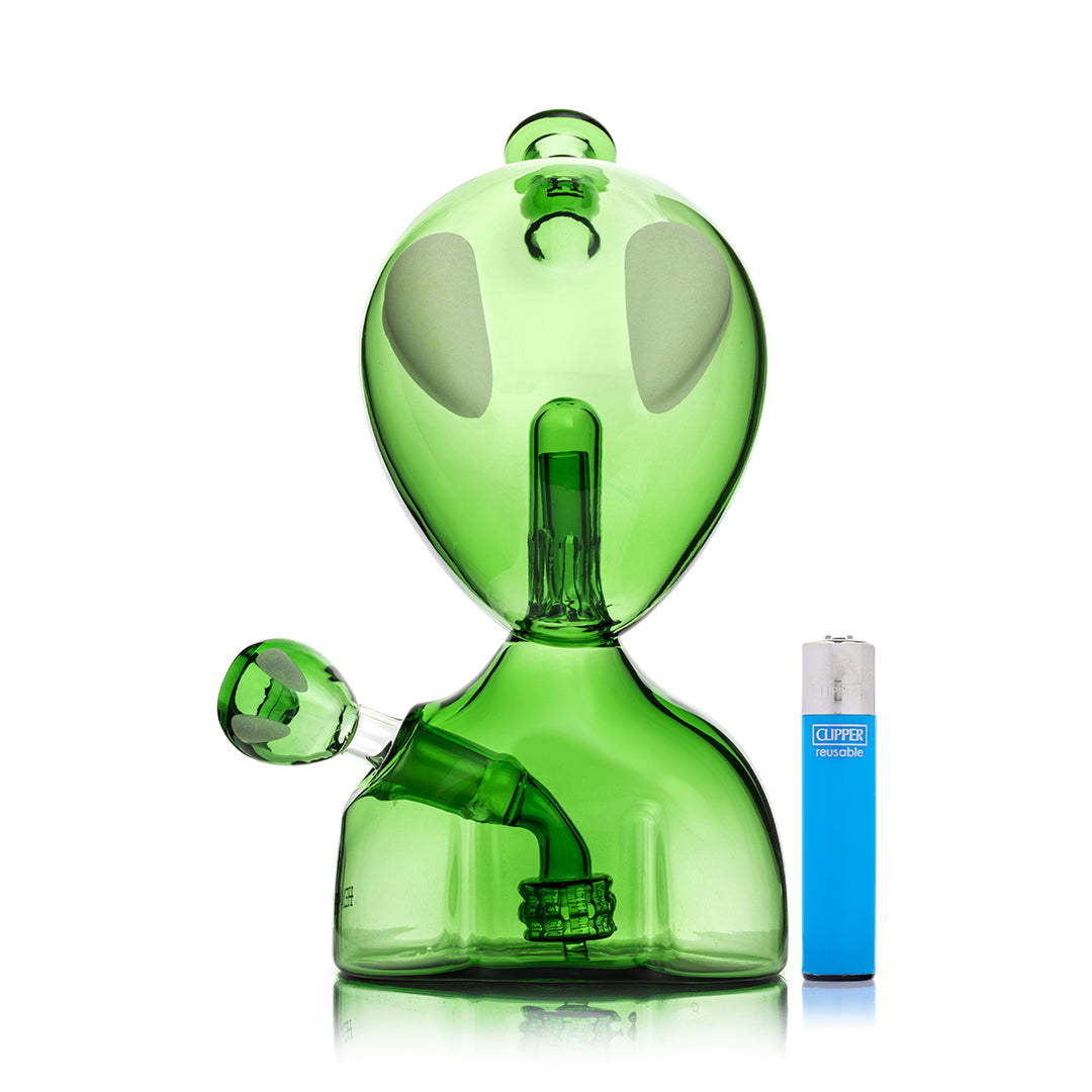 Hemper 9” XL Alien Glass Bong 👽 – CaliConnected
