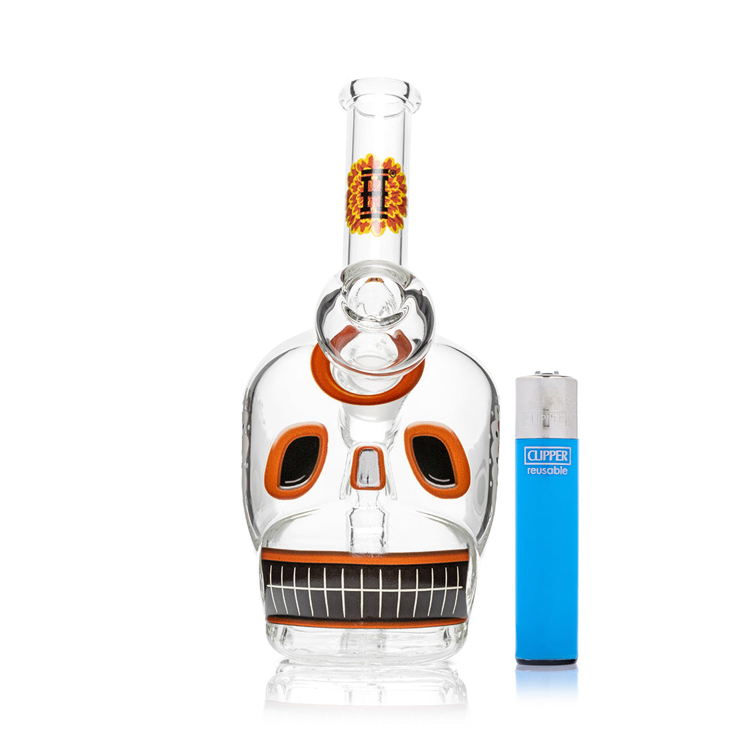 Hemper Dia De Los Muertos Skull Bong