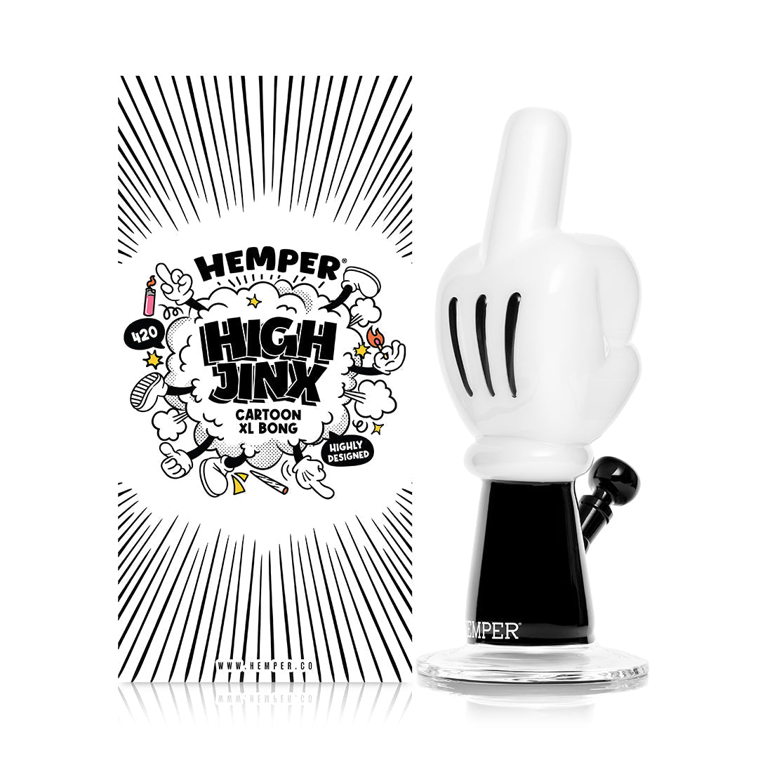 Hemper XL High Jinx Cartoon Glass Bong