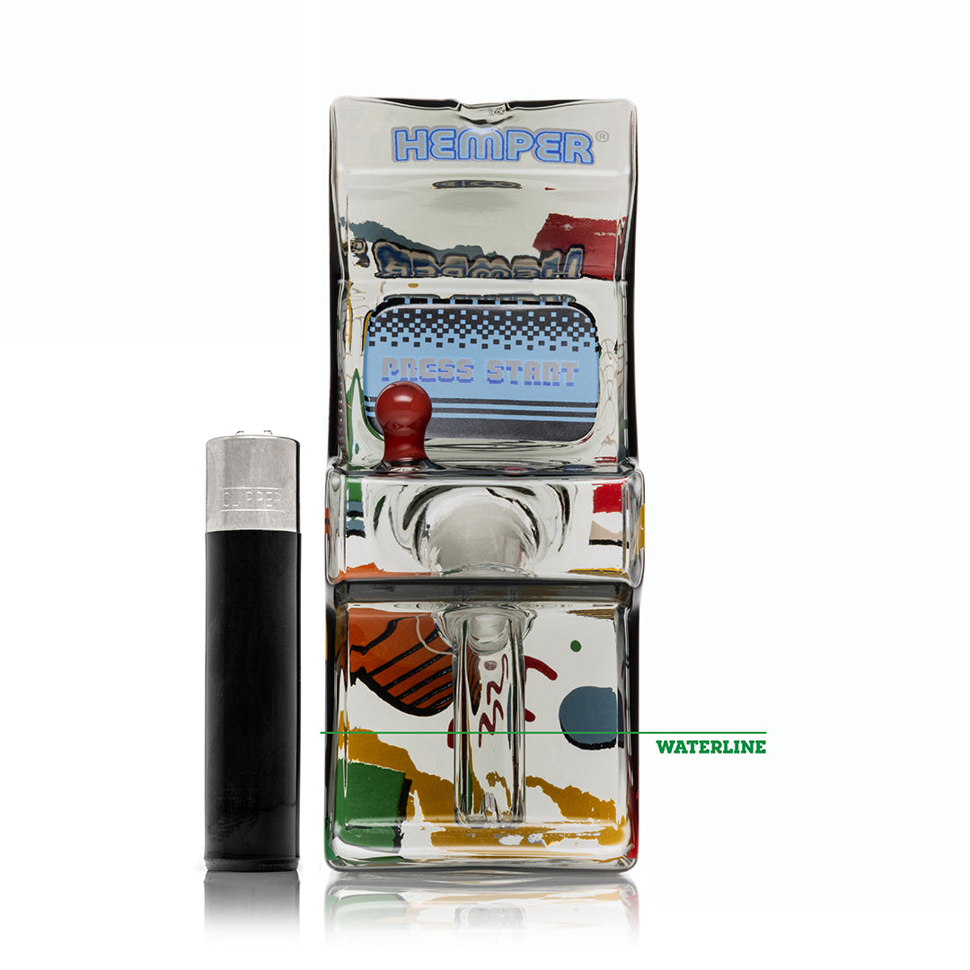 Hemper Glass Arcade Mini Bong